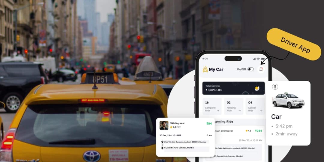 Taxi Booking App Development: Features, Tech Stack, and Cost in 2025